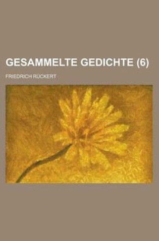 Cover of Gesammelte Gedichte (6 )