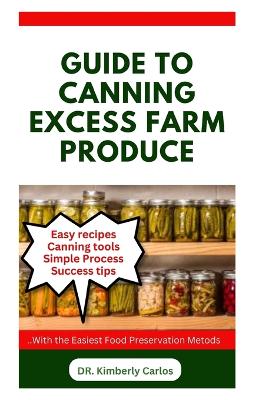 Book cover for Guide to Canning Excess Farm Produce