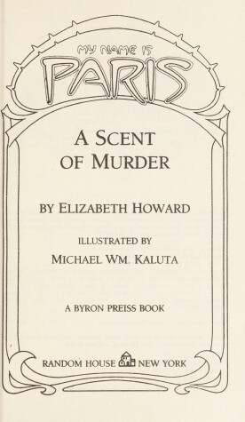 Book cover for A Scent of Murder-Par3