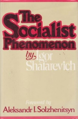 Cover of The Socialist Phenomenon