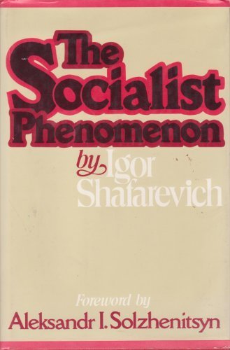 Book cover for The Socialist Phenomenon