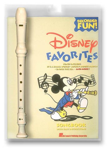 Book cover for Disney Favorites Recorder Fun Pack - Recorder and Songbook