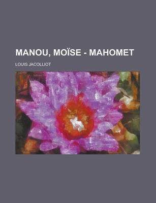 Book cover for Manou, Moise - Mahomet