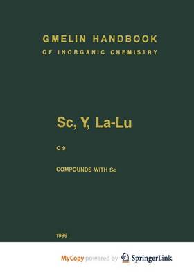 Book cover for SC, Y, La-Lu Rare Earth Elements