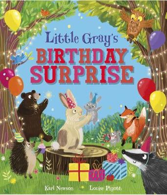 Book cover for Little Gray's Birthday Surprise