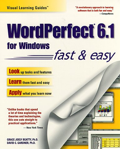 Book cover for WordPerfect 6.1 for Windows 3.1