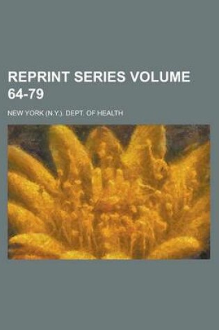 Cover of Reprint Series Volume 64-79