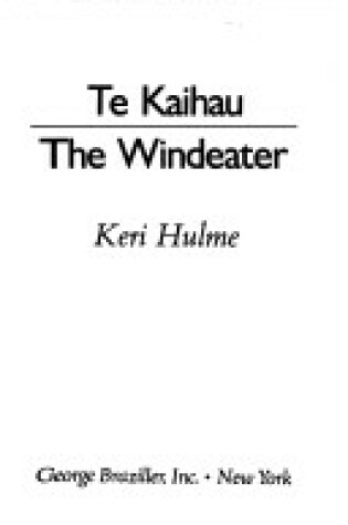Cover of Te Kaihau