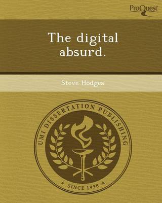 Book cover for The Digital Absurd