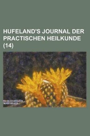 Cover of Hufeland's Journal Der Practischen Heilkunde (14)