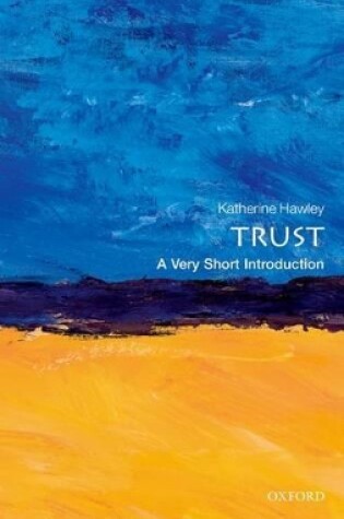 Cover of Trust: A Very Short Introduction