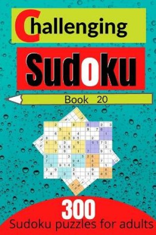 Cover of Challenging sudoku book 20