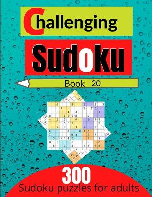 Book cover for Challenging sudoku book 20