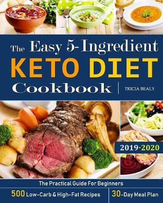 Cover of The Easy 5-Ingredient Keto Diet Cookbook