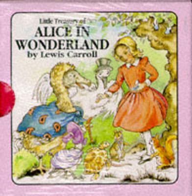 Book cover for Little Treasury of "Alice in Wonderland"