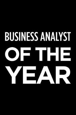 Book cover for Business Analyst of the Year