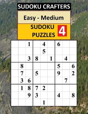 Cover of Easy - Medium SUDOKU PUZZLES 4