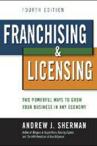 Cover of Franchising and   Licensing