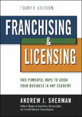 Book cover for Franchising and   Licensing
