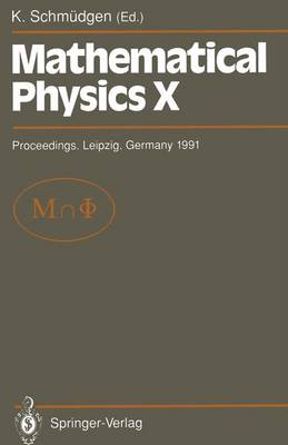 Book cover for Mathematical Physics X