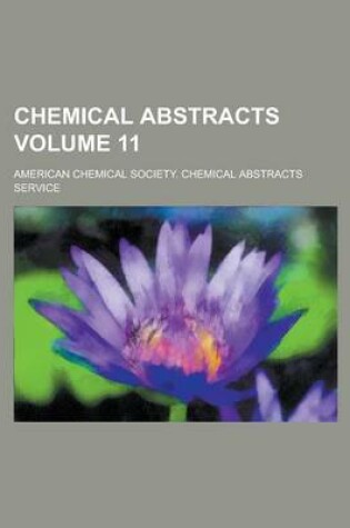 Cover of Chemical Abstracts Volume 11