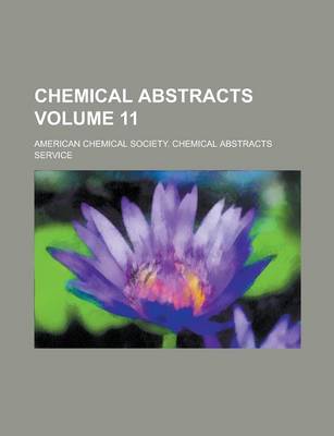 Book cover for Chemical Abstracts Volume 11