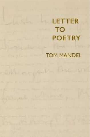 Cover of Letter to Poetry