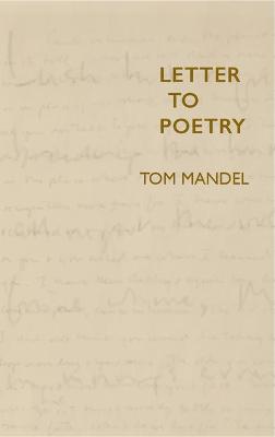Book cover for Letter to Poetry