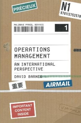 Cover of Operations Management