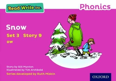 Cover of Read Write Inc. Phonics: Snow (Pink Set 3 Storybook 9)