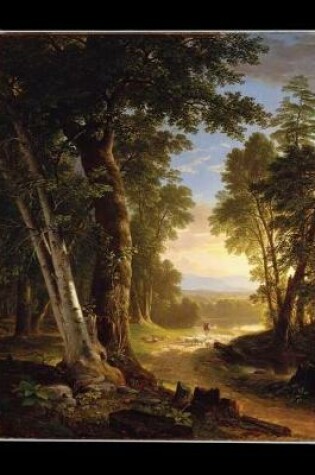 Cover of 100 Page Unruled Blank Notebook - The Beeches - Asher Brown Durand - 1845