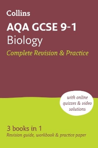 Cover of AQA GCSE 9-1 Biology All-in-One Complete Revision and Practice