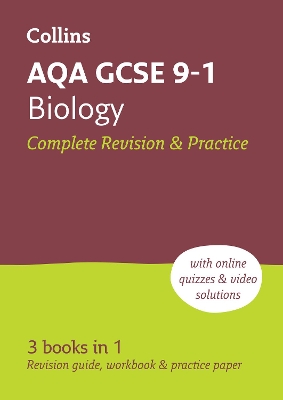Book cover for AQA GCSE 9-1 Biology All-in-One Complete Revision and Practice