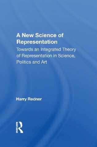 Cover of A New Science Of Representation