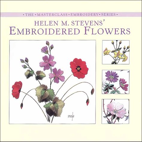 Book cover for Embroidered Flowers