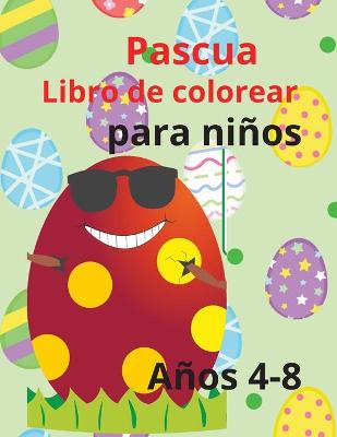 Book cover for Pascua Libro de colorear para niño