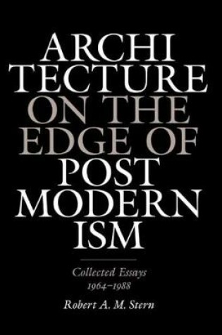 Cover of Architecture on the Edge of Postmodernism