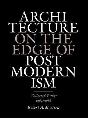 Book cover for Architecture on the Edge of Postmodernism