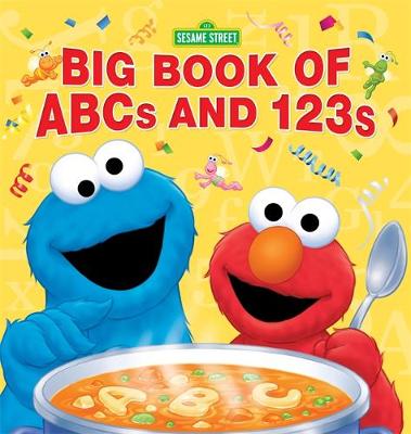 Book cover for Sesame Street Big Book of ABCs and 123s