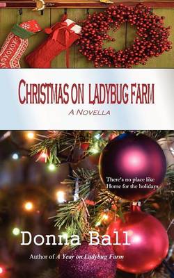 Book cover for Christmas on Ladybug Farm