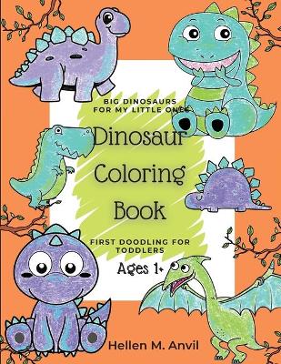 Book cover for Dinosaur Coloring Book