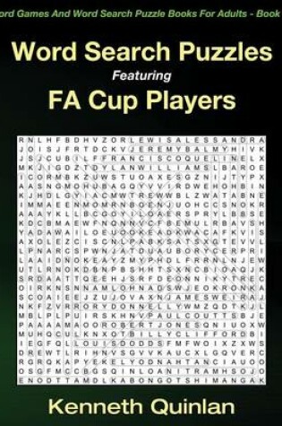 Cover of Word Search Puzzles Featuring FA Cup Players