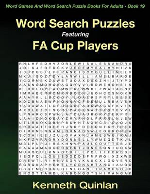 Cover of Word Search Puzzles Featuring FA Cup Players