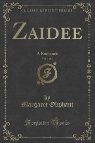 Cover of Zaidee, Vol. 3 of 3