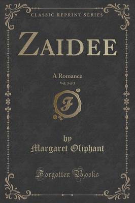 Book cover for Zaidee, Vol. 3 of 3