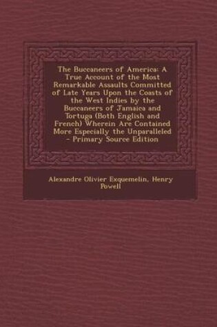 Cover of The Buccaneers of America