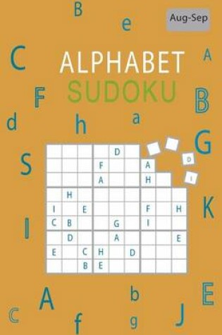 Cover of Alphabet Sudoku Aug-Sep