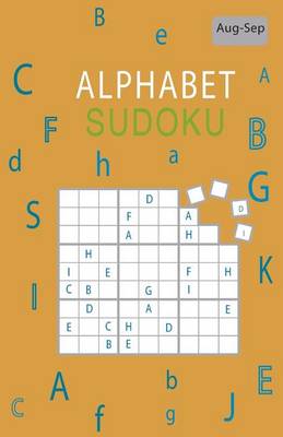 Book cover for Alphabet Sudoku Aug-Sep