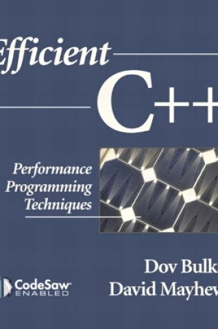 Cover of Efficient C++