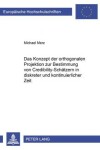 Book cover for Das Konzept Der Orthogonalen Projektion Zur Bestimmung Von Credibility-Schaetzern in Diskreter Und Kontinuierlicher Zeit